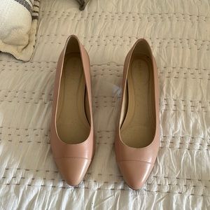 Cole Haan Women's Go-To Block Heel Pump in Blush